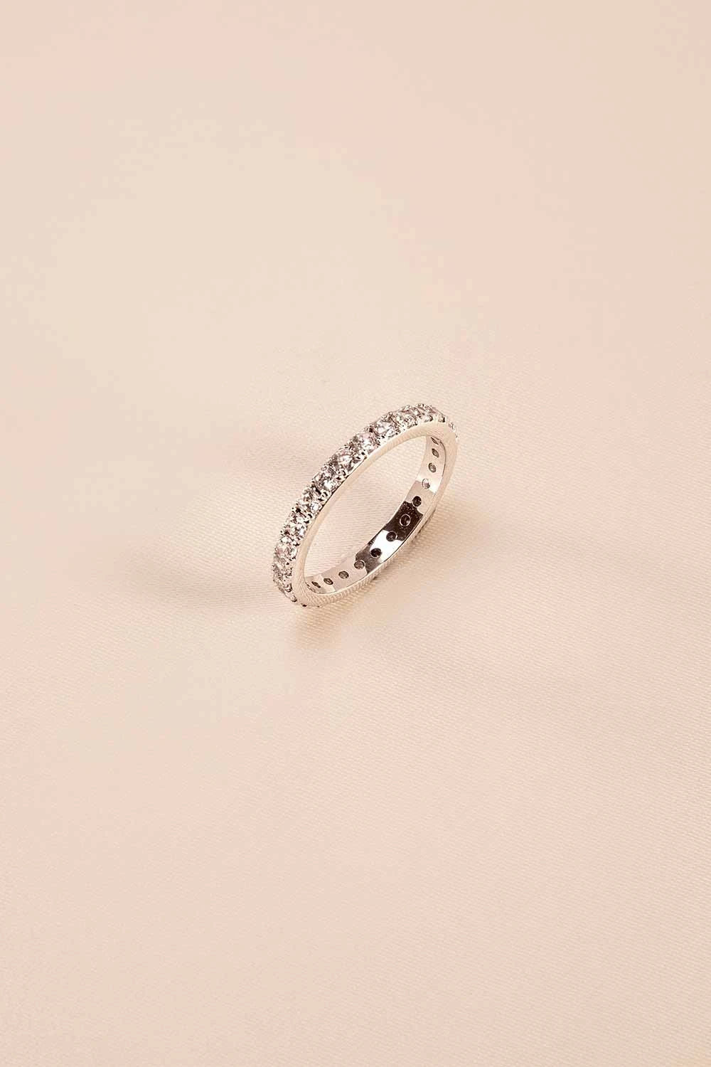 Pavé Ring Silver – Bild 3