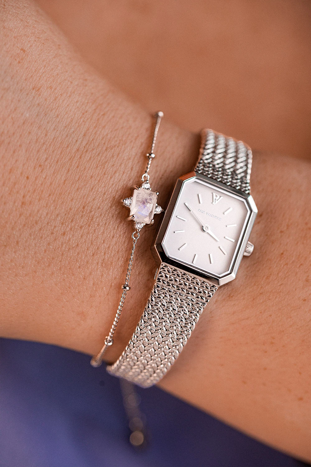 Moonstone Intuition Bracelet Silver – Bild 2