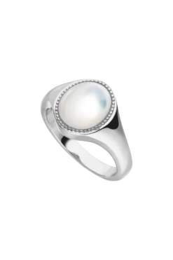 Amalfi Signet Ring Silver