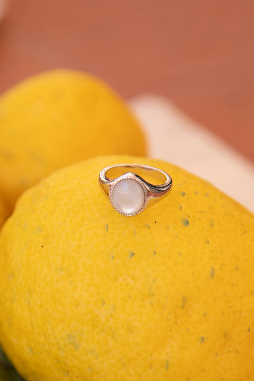 Amalfi Signet Ring Silver – Bild 3