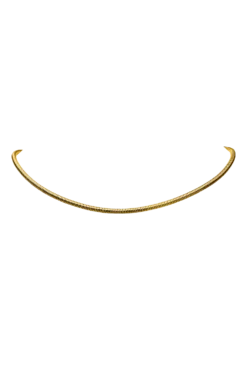 Avenue Snake Necklace 14K Gold Plated