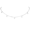 Sparkling Choker Silver