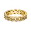 Éclat Curb Chain Ring 14K Gold Plated