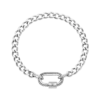 Éclat Cuban Bracelet Silver