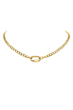 Éclat Cuban Necklace 14K Gold Plated