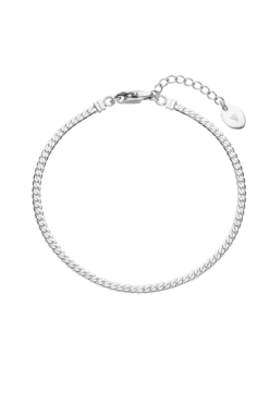 Delicate Sleek Bracelet Silver