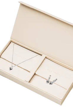 Heart Gift Box Silver