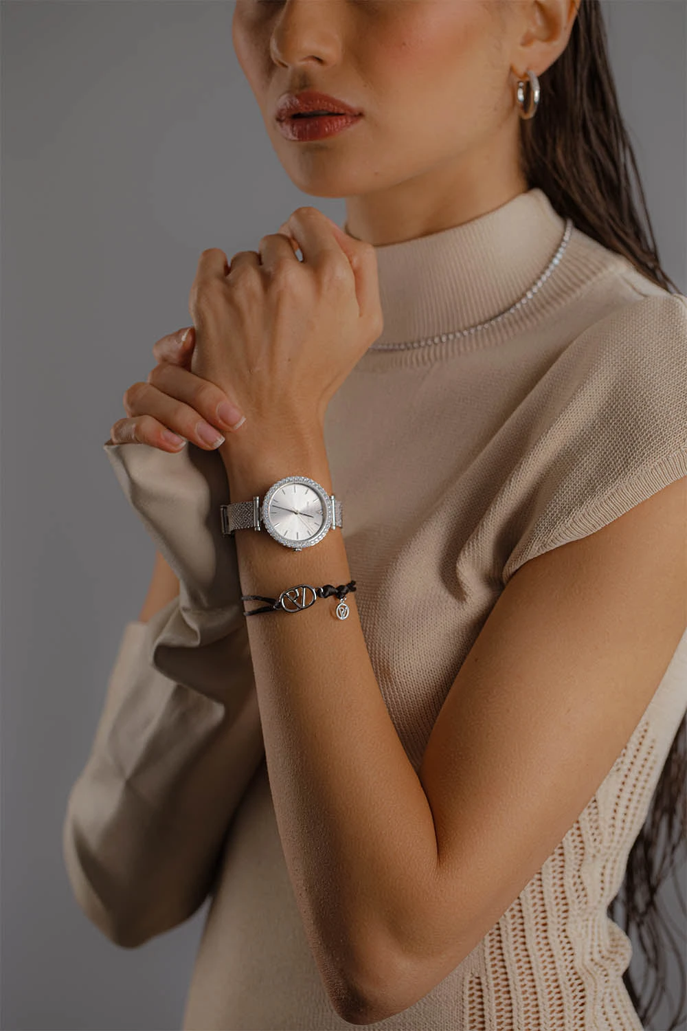 PV Iconic Bracelet Black Silver – Bild 3