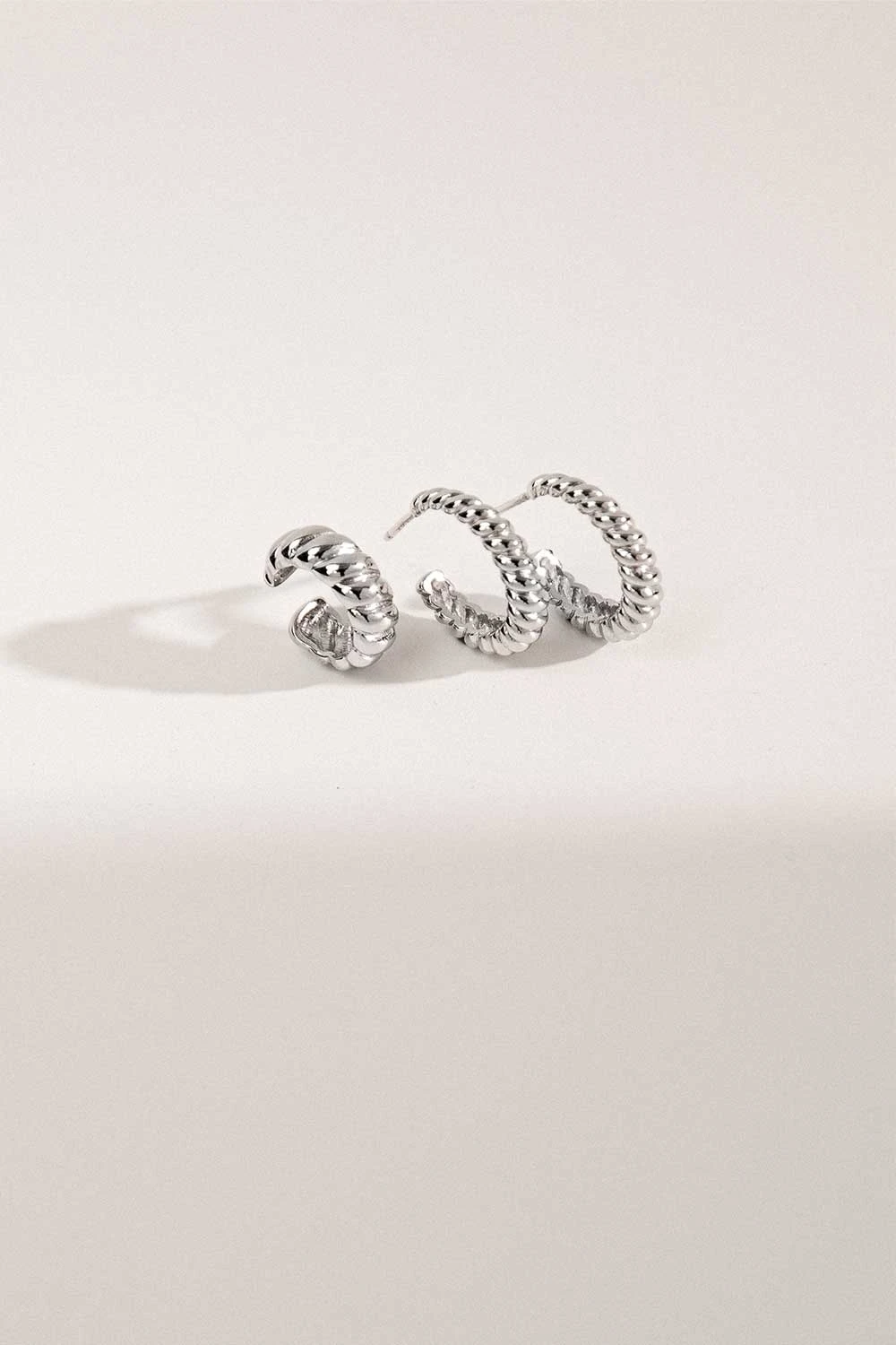 Twista Earcuff Silver – Bild 3